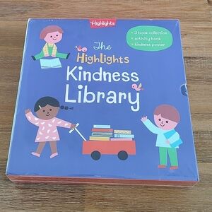 Kindness Library Kids Book Set - Blue